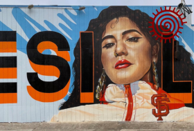 Mural in the Mission, San Francisco, USA. Twitter post from @SFGiants, July 23, 2021.